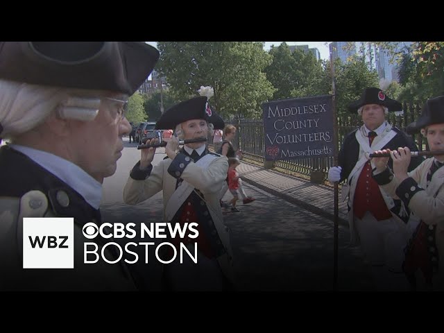 ⁣Paul Revere re-enactment kicks off Massachusetts 250