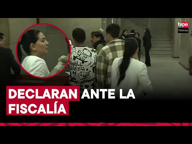 Caso Chibolín: Ana Siucho y Javier Miu Lei se presentaron ante el Ministerio Público