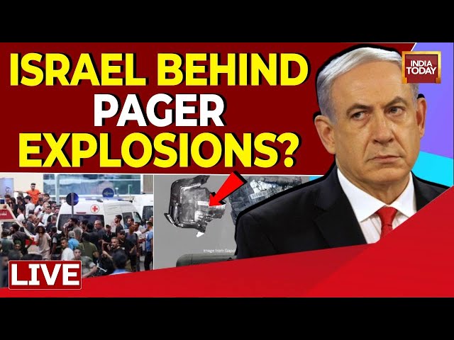 ⁣Israel-Hezbollah LIVE | Israel’s Mossad Planted Explosives In Hezbollah's Taiwan-made Pagers?