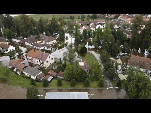 ⁣Storm Boris leaves trail of devastation as it heads south to Italy