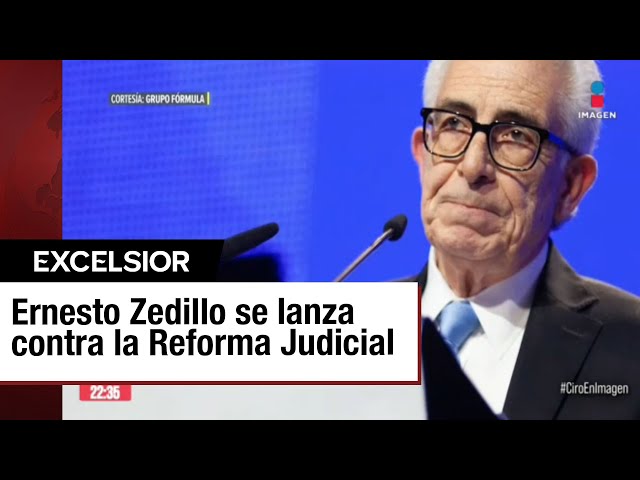 ‘Se sentaron bases para que México se convierta en una tiranía’: Ernesto Zedillo