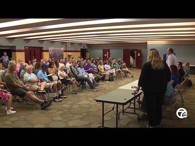 ⁣Residents speak out on cost of plan to replace wells in Bloomfield Township