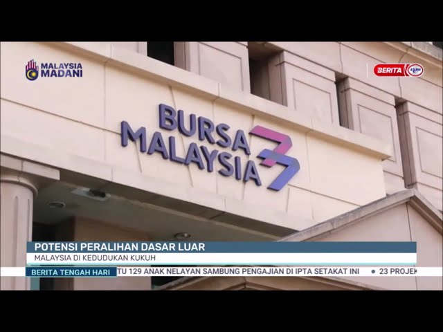 ⁣18 SEPT 2024 - BERITA TGH HARI - POTENSI PERALIHAN DASAR LUAR: MALAYSIA DI KEDUDUKAN KUKUH