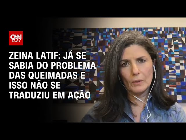 ⁣Zeina Latif: Já se sabia do problema das queimadas e isso não se traduziu em ação | WW