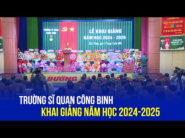 ⁣Trường Sĩ quan Công binh khai giảng năm học 2024-2025