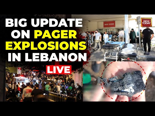 ⁣Lebanon Pager Explosions LIVE | Supply Chain Attack Turned Pagers Into Killer Devices In Lebanon?