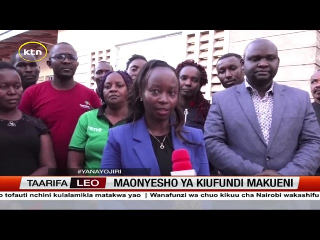 ⁣Matayarisho ya maonyesho ya shule za kiufundi Makueni yaendelea