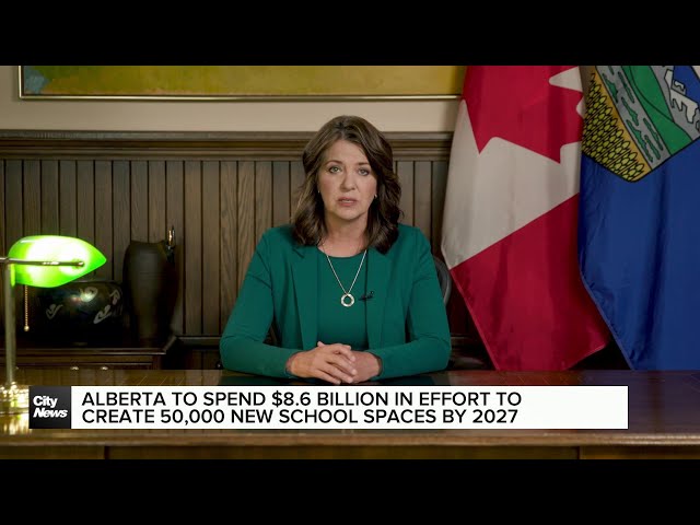 ⁣Alberta to spend $8.6B on new schools