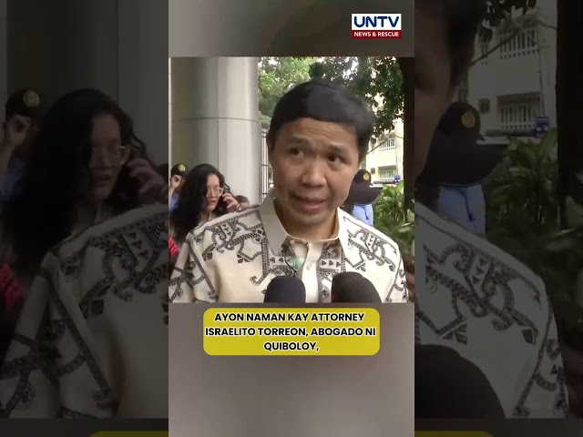 ⁣Reklamo sa mga nagkanlong umano kay Quiboloy, inaasahang sa DOJ Head Office isasampa