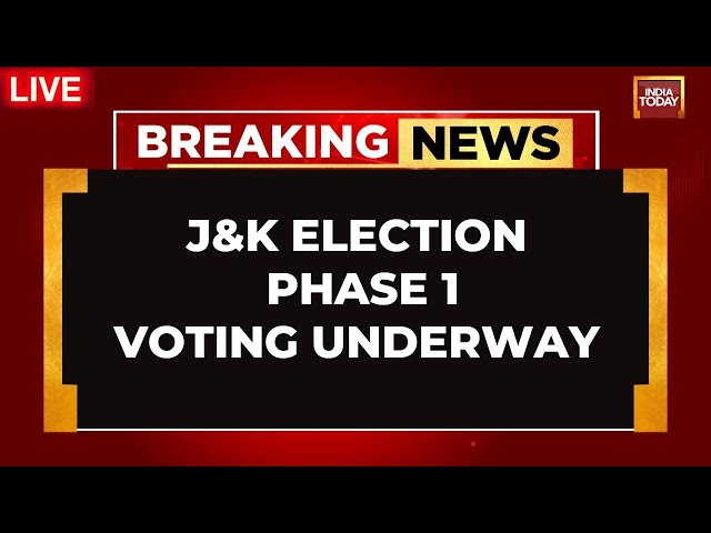 ⁣Jammu Kashmir Election News LIVE: Phase 1 Polling Begins | Jammu And Kashmir Election News