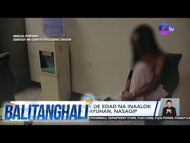 ⁣5 babaeng menor de edad na inaalok umano sa mga dayuhan, nasagip | Balitanghali