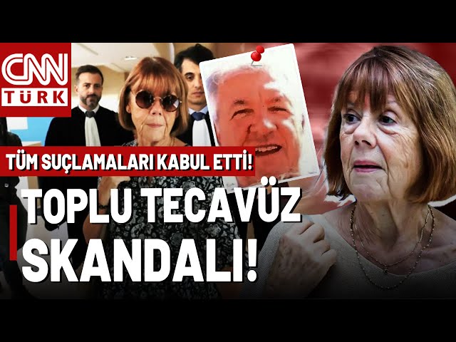 Fransa'da Sarsıcı Toplu Tecavüz Davası! 50 Yıllık Eşi Tüm Suçlamaları Kabul Etti: Bir Tecavüzcü