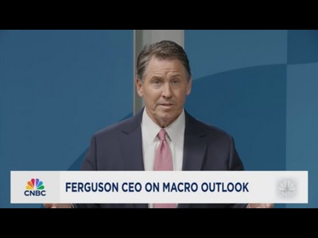 ⁣Ferguson CEO says data center demand is taking the place of traditional commercial work