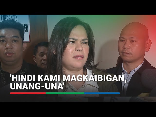 ⁣'Never again': Sara Duterte on teaming up with Marcoses