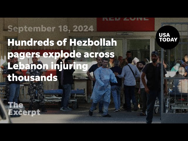 ⁣Hundreds of Hezbollah pagers explode across Lebanon injuring thousands | The Excerpt