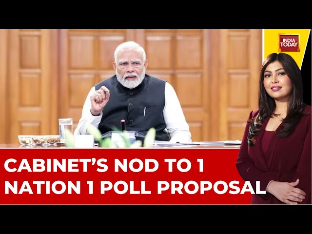 ⁣One Nation One Election LIVE: Cabinet Gives Approval To 1 Nation 1 Poll Proposal | 5ive Live