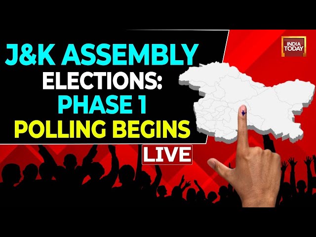 ⁣Jammu Kashmir Assembly Elections Live Updates | J&K's First Election In 10 Years Live