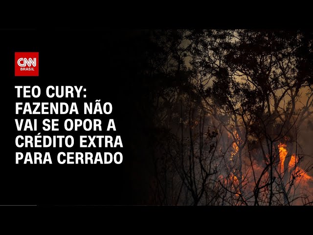 ⁣Teo Cury: Fazenda não vai se opor a crédito extra para Cerrado | CNN NOVO DIA