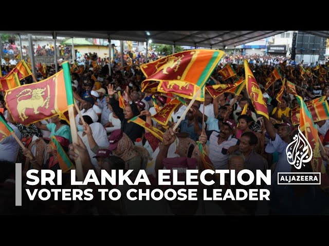 ⁣Sri Lanka election: Voters to choose leader amid economic uncertainty