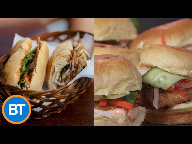 ⁣How to make your own bánh mì sliders at home