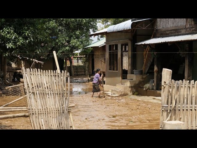 ⁣NO COMMENT: Las inundaciones en Birmania causan 226 muertes y afectan a 631.000 personas