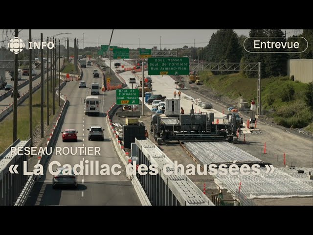 ⁣Le Québec utilise de plus en plus le béton dans la construction de ses routes