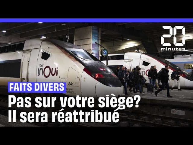 ⁣SNCF : Votre siège de train sera réattribué si vous n’y êtes pas en 15 minutes