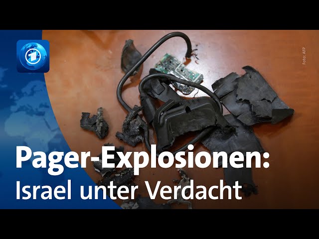 ⁣Explosionen von Pagern im Libanon - Israel unter Verdacht