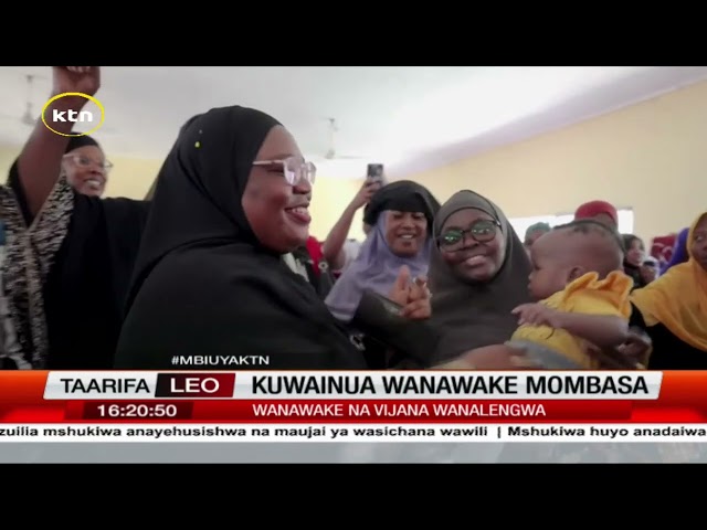 ⁣Kuwainua wanawake Mombasa: Wanawake na vijana walengwa