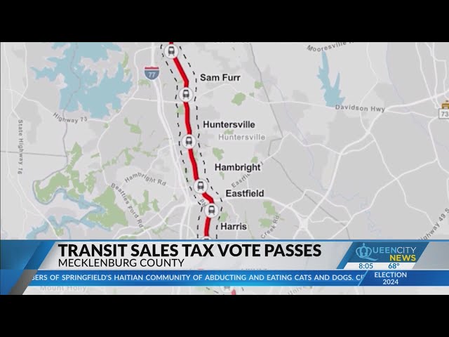 ⁣Meck Co. Commissioners pass transit sales tax