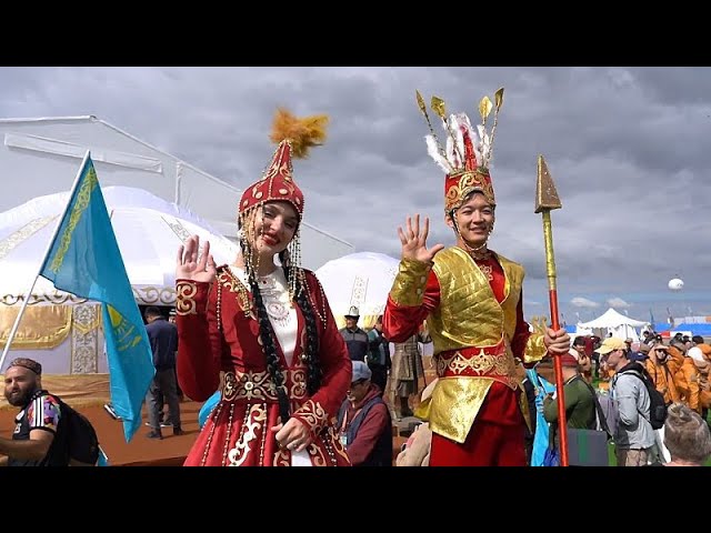 ⁣La tradition rencontre la concurrence : Le Kazakhstan organise la 5e édition des World Nomad Games