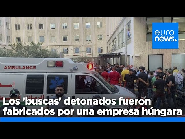 ⁣Los 'buscas' detonados contra miembros de Hezbolá están fabricados una empresa húngara