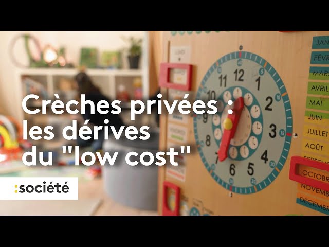 ⁣Crèches privées : les dérives du "low cost"