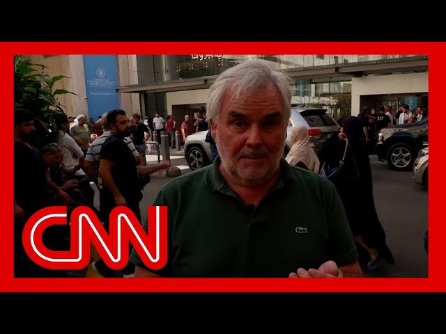 ⁣Hear what pager attack victim told CNN off-camera