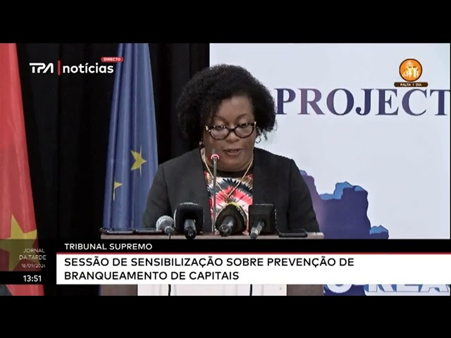 ⁣Tribunal Supremo -  Sessão de sensibilização sobre prevenção de branqueamento de capitais