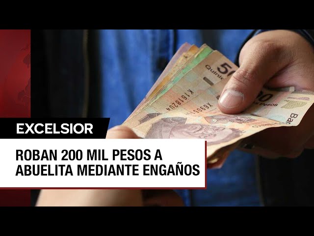 Extorsión en Jalisco: Pareja engaña a abuelita y le roba 200 mil pesos