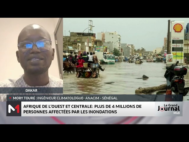 ⁣Les inondations en Afrique de l´ouest et centrale avec Mory Touré