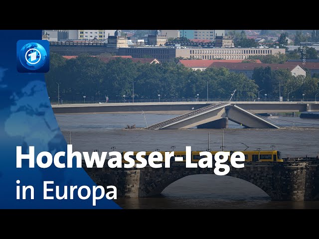 ⁣Hochwasser: Sachsen und Brandenburg bereiten sich auf steigende Pegel vor