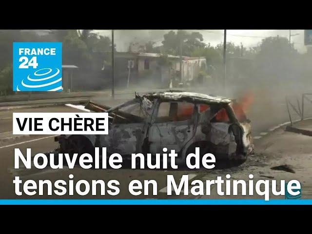 ⁣Mobilisation contre la vie chère : nouvelle nuit de tensions en Martinique • FRANCE 24