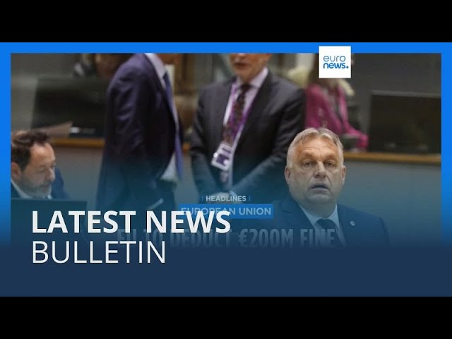 ⁣Latest news bulletin | September 18th – Evening