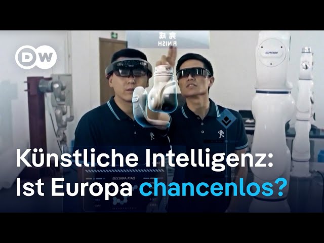 ⁣Kann Europa in Sachen KI bei den USA und China mithalten? | DW Nachrichten