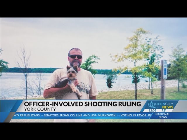 ⁣York Co. deputy justified in fatal shooting after standoff