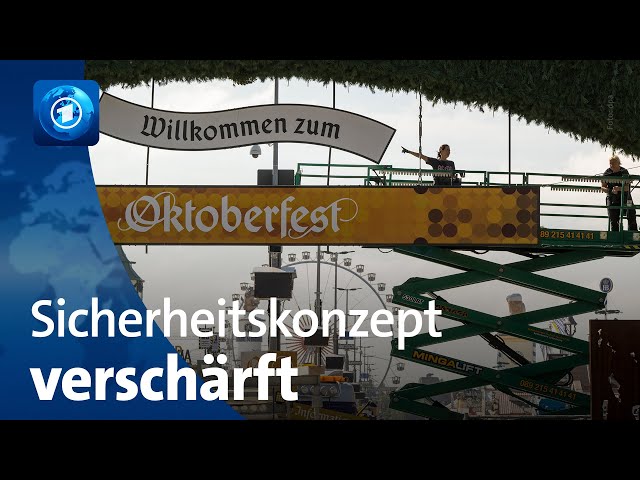 ⁣Sicherheitskonzept für Oktoberfest nochmals verschärft