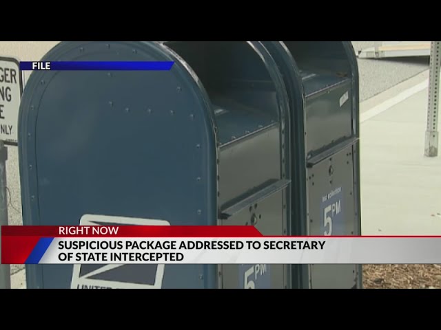 ⁣‘Suspicious’ package addressed to Colorado Secretary of State’s Office