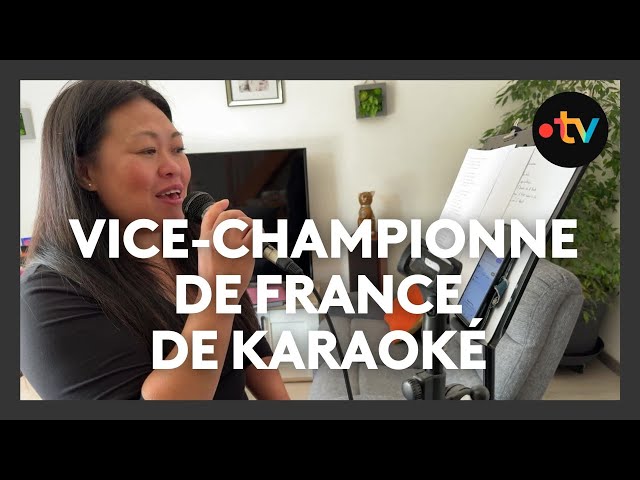 ⁣Une Deux-Sévrienne sur la scène des championnats du monde de karaoké !