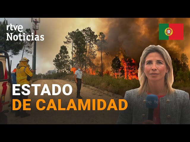 ⁣PORTUGAL: ESPAÑA envía a 284 MILITARES de la UME para COMBATIR la OLA de INCENDIOS | RTVE