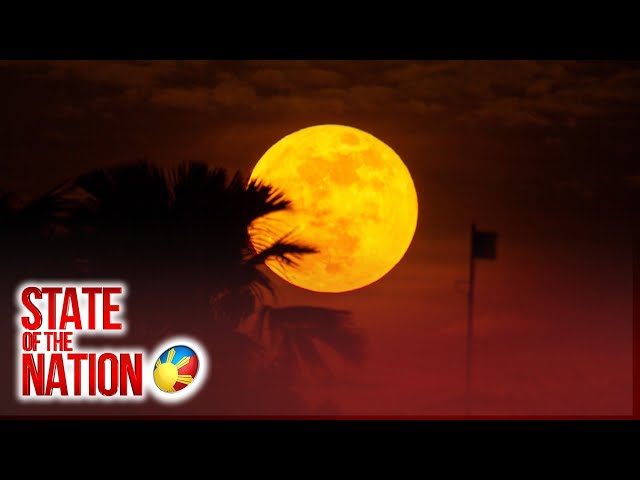 ⁣Supermoon o perigee full moon, nasilayan sa bansa | SONA