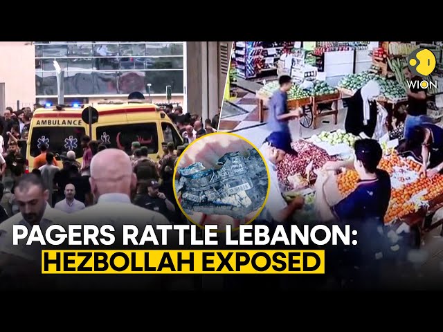 ⁣Lebanon Pager Attack: Pager blasts kill over 10 in Lebanon, injuring thousands | WION Originals