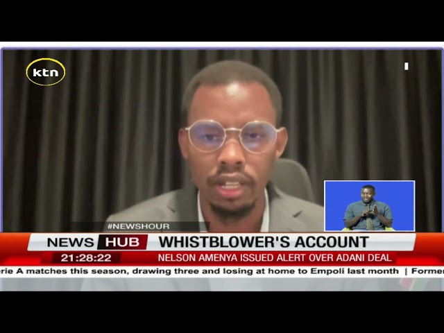 ⁣Whistleblower's account: I'm not in hiding," Nelson Amenya