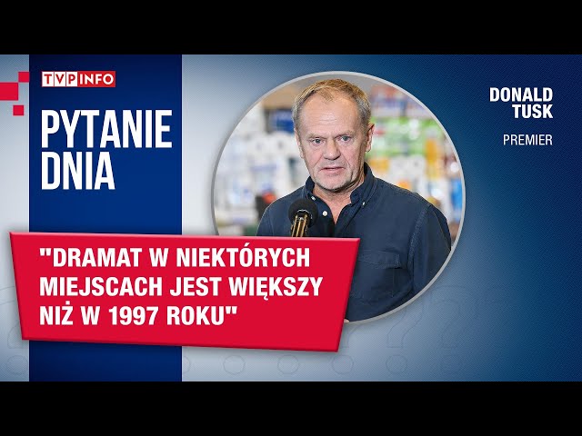 ⁣Donald Tusk tłumaczy się ze swoich słów o prognozach | PYTANIE DNIA